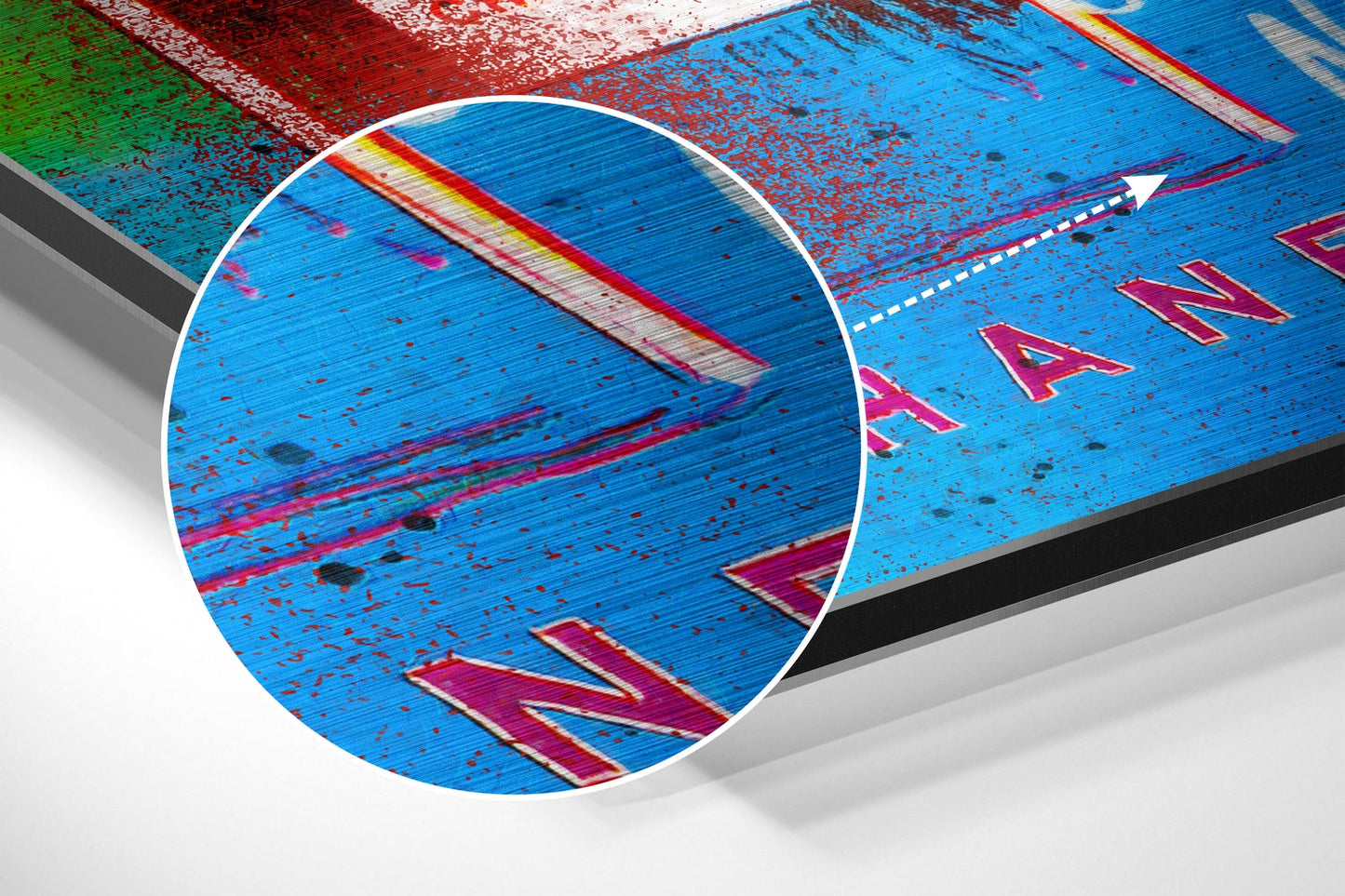 Andy Warhol Brushed Aluminum Dibond Wall Art