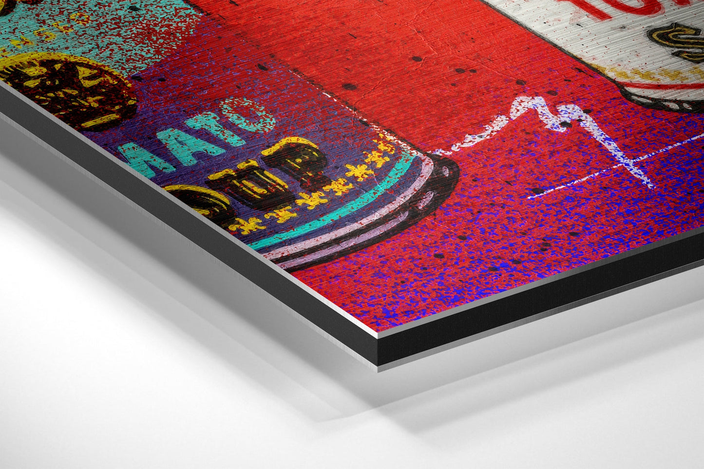 Andy Warhol Brushed Aluminum Dibond Wall Art