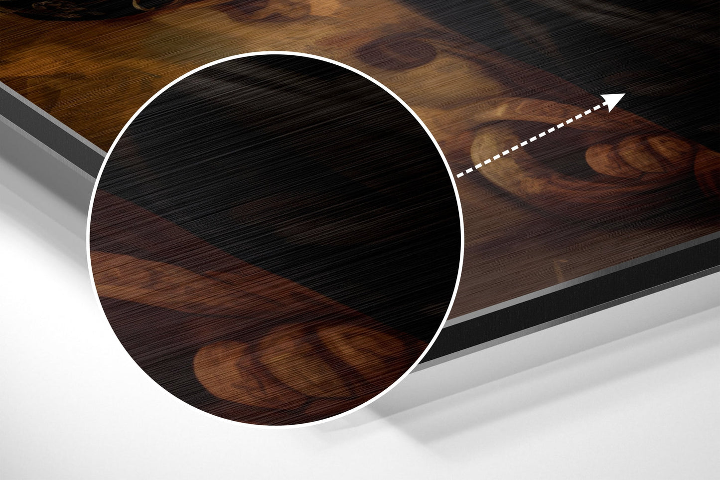 Elvis Brushed Aluminum Dibond Wall Art