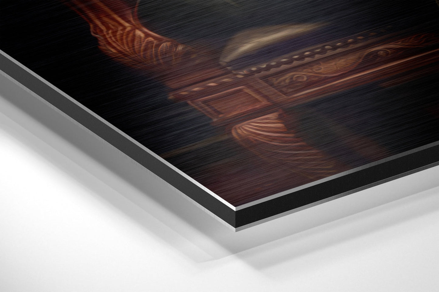 Joker Brushed Aluminum Dibond Wall Art