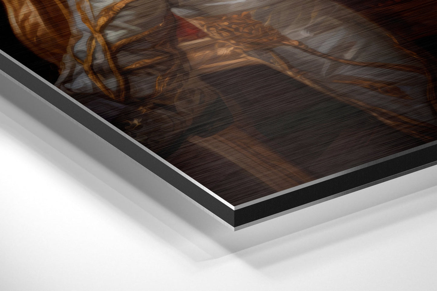 Micheal Jackson the King Brushed Aluminum Dibond Wall Art