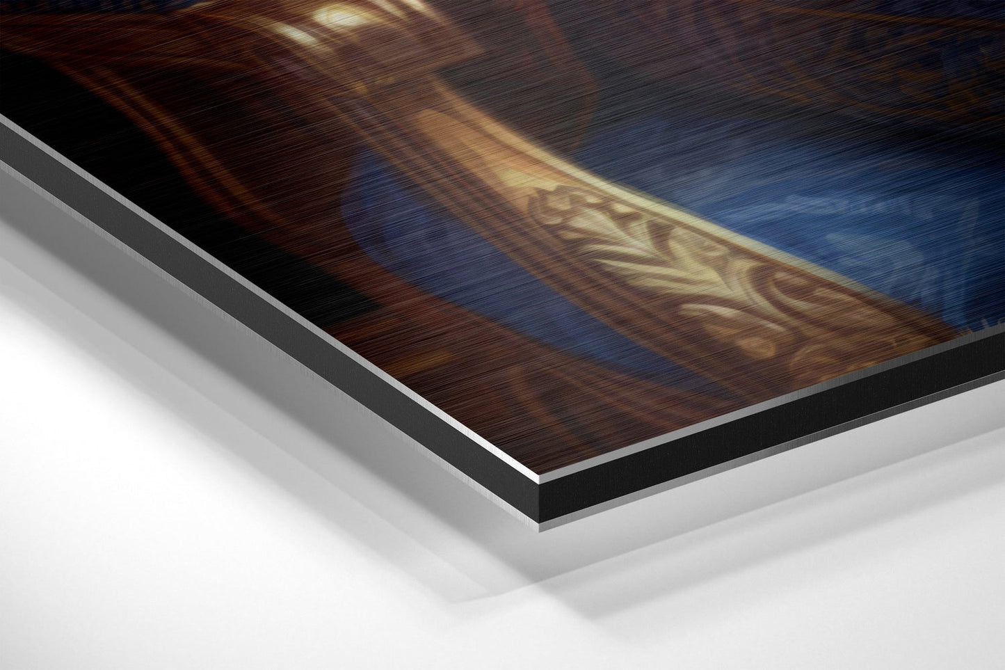 Micheal Jackson the King Brushed Aluminum Dibond Wall Art