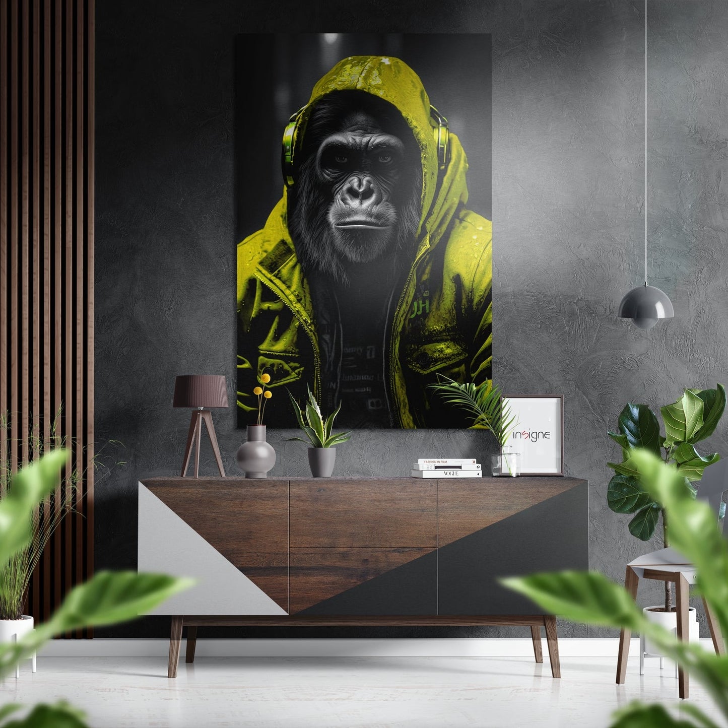 Age of Apes Brushed Aluminum Dibond Wall Art