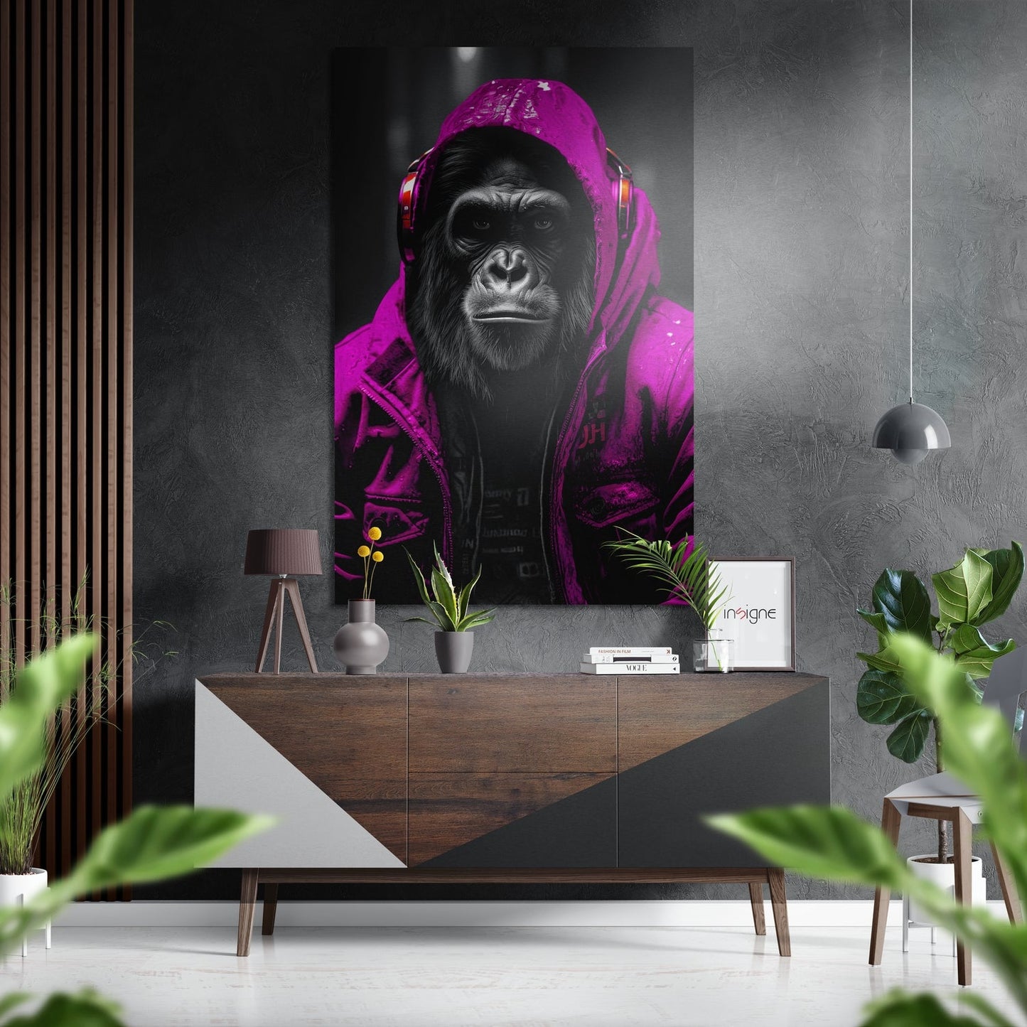 Age of Apes Brushed Aluminum Dibond Wall Art