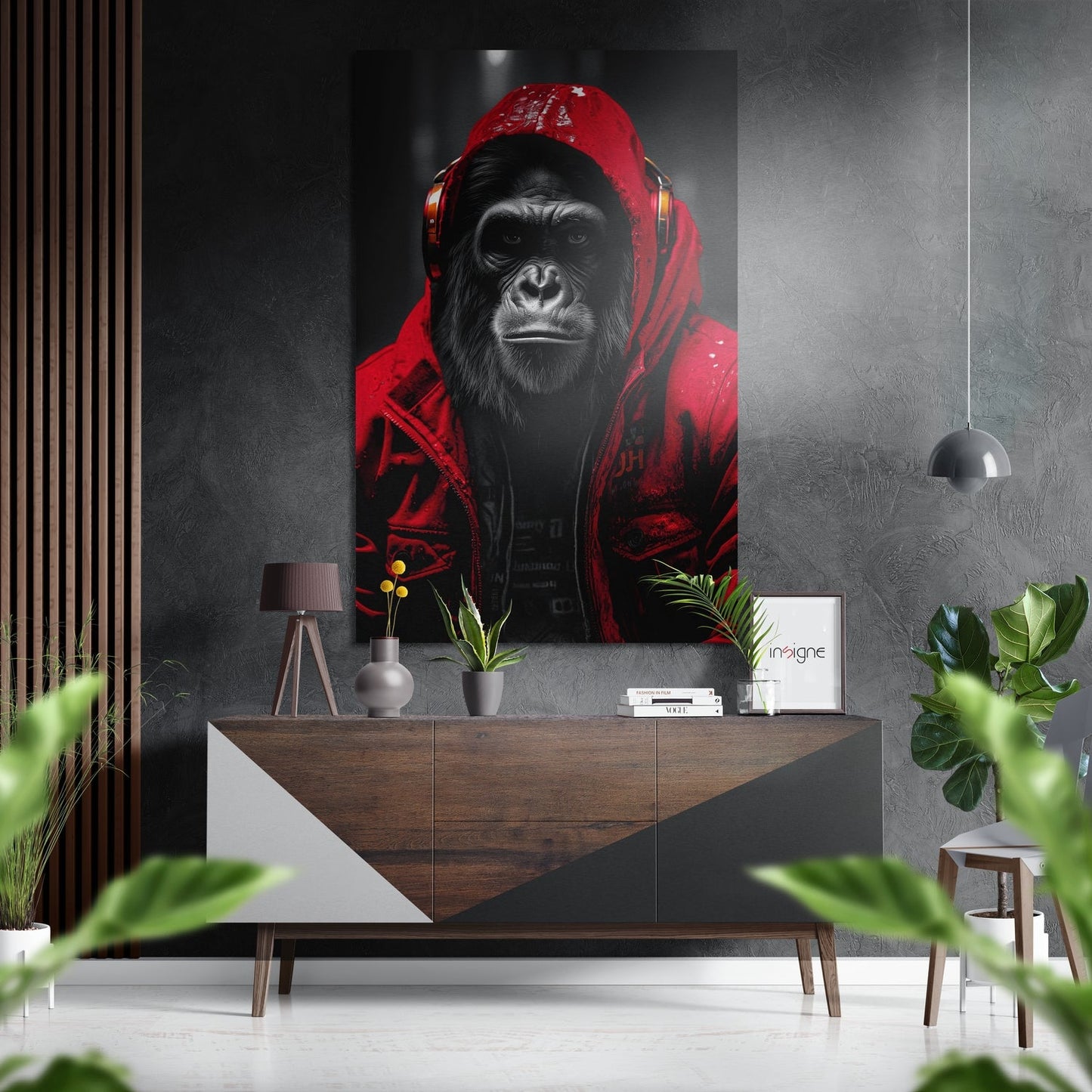Age of Apes Brushed Aluminum Dibond Wall Art