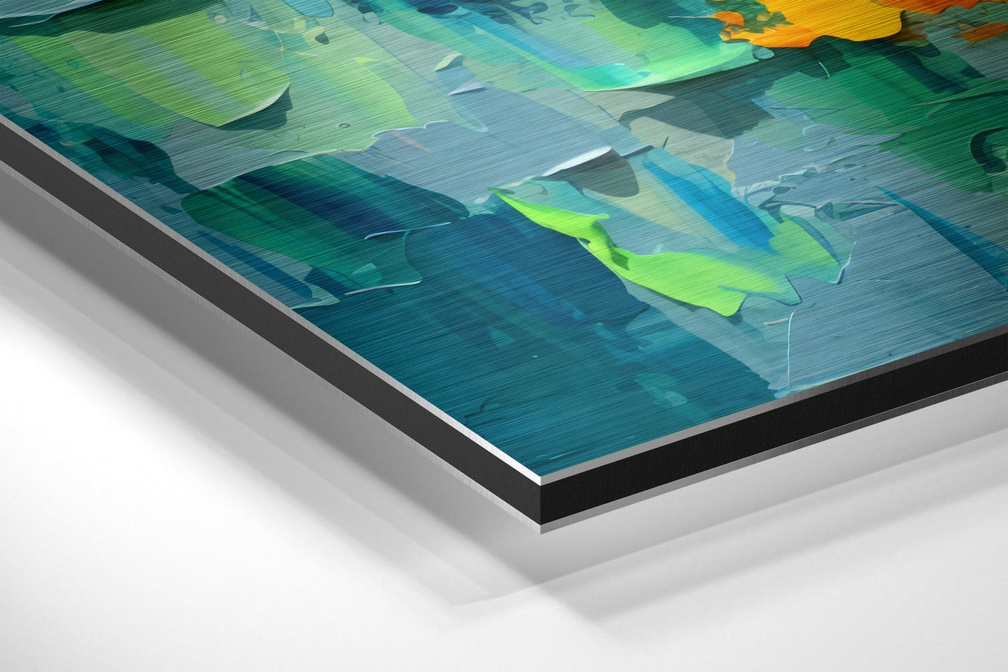 Bitcoin Brushed Aluminum Dibond Wall Art