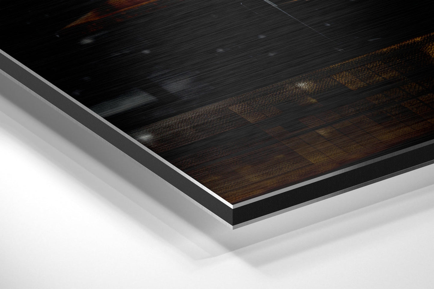 Einstein Brushed Aluminum Dibond Wall Art