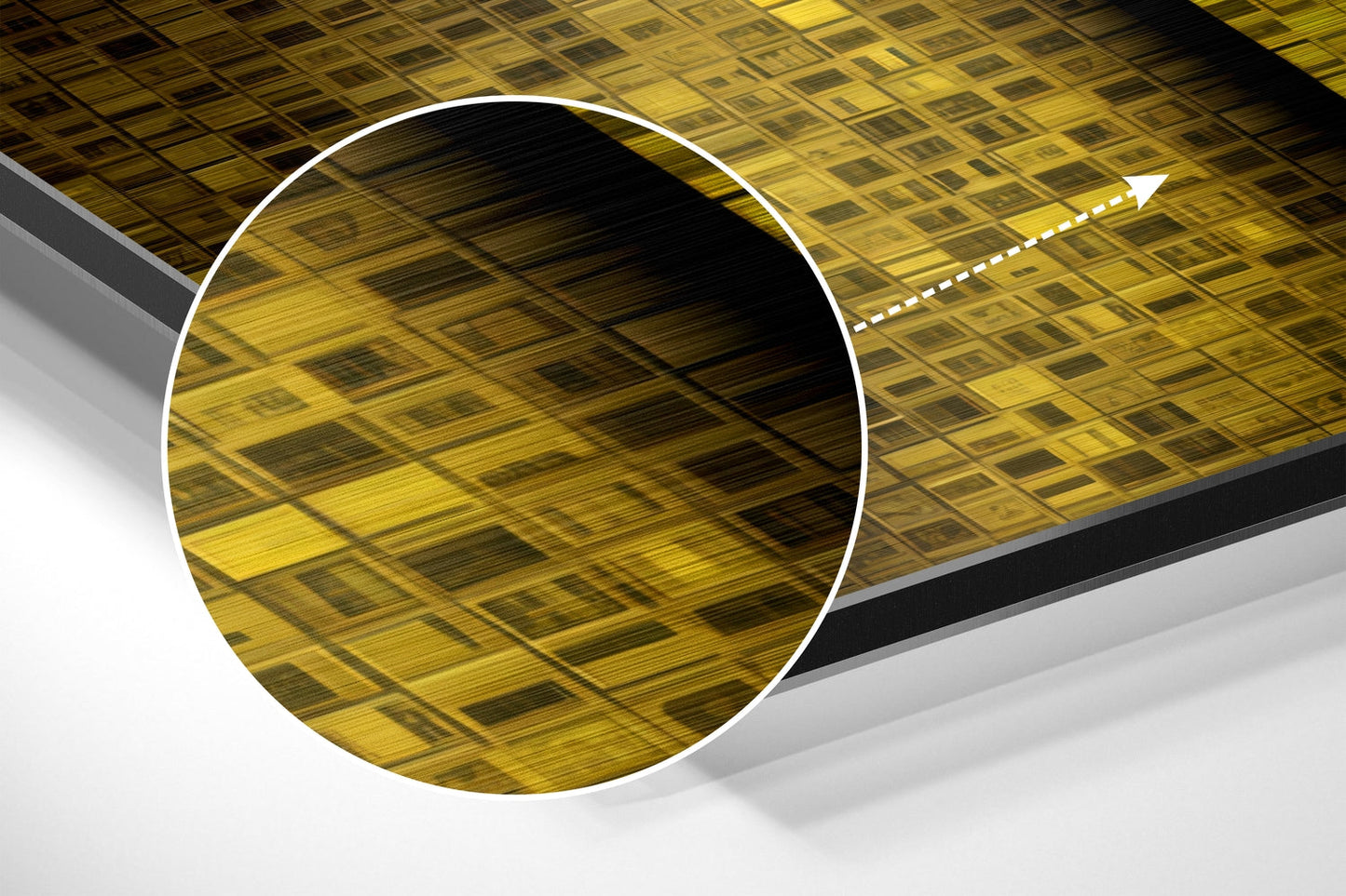 Heisenberg Brushed Aluminum Dibond Wall Art
