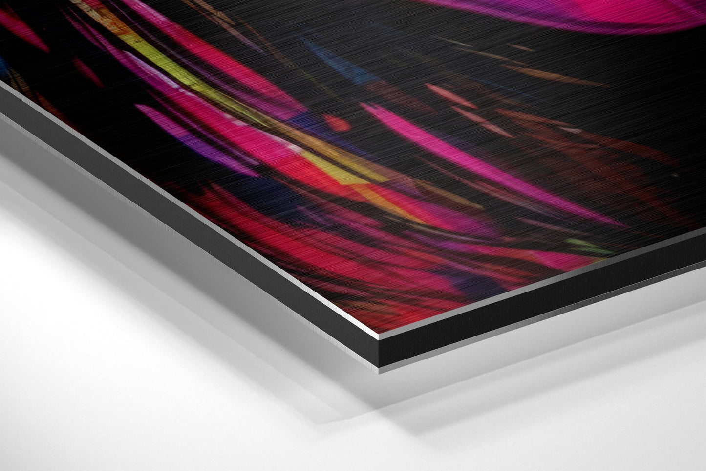 Woman Brushed Aluminum Dibond Wall Art