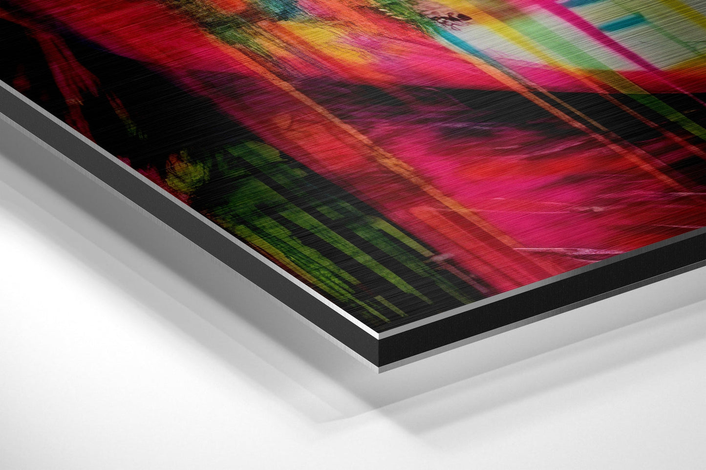 Woman Brushed Aluminum Dibond Wall Art