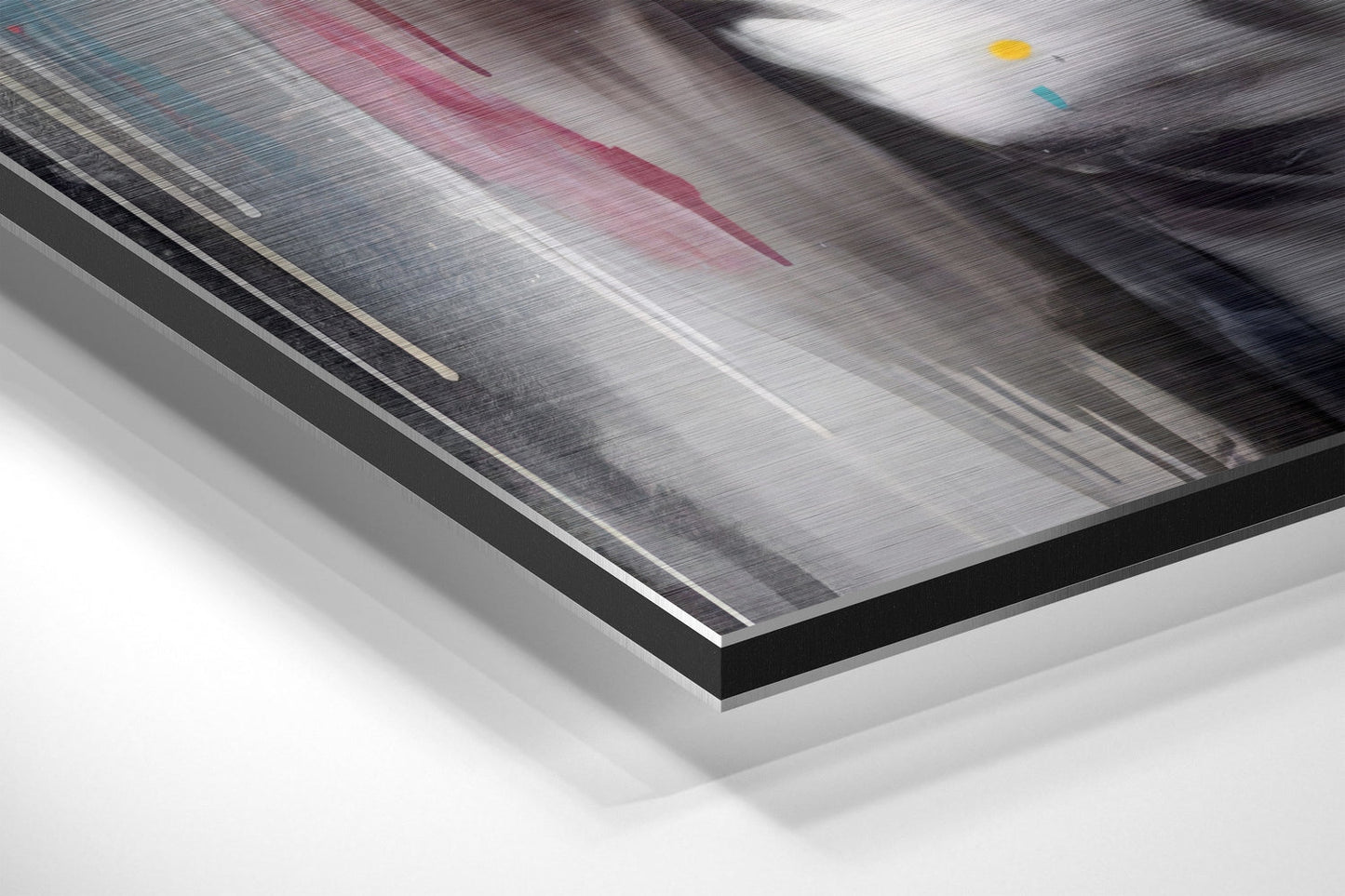 Woman Brushed Aluminum Dibond Wall Art