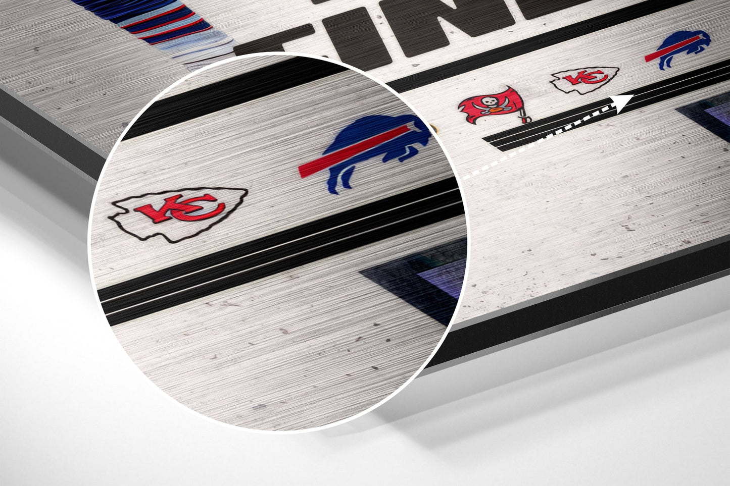 Finals NFL Brushed Aluminum Dibond Wall Art