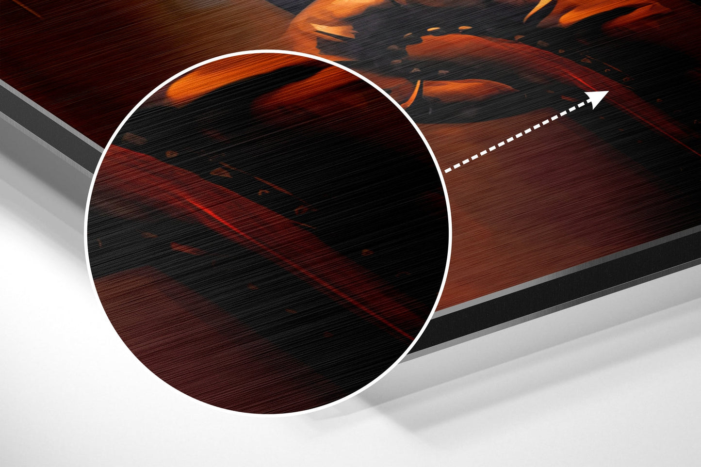 The Godfather Brushed Aluminum Dibond Wall Art