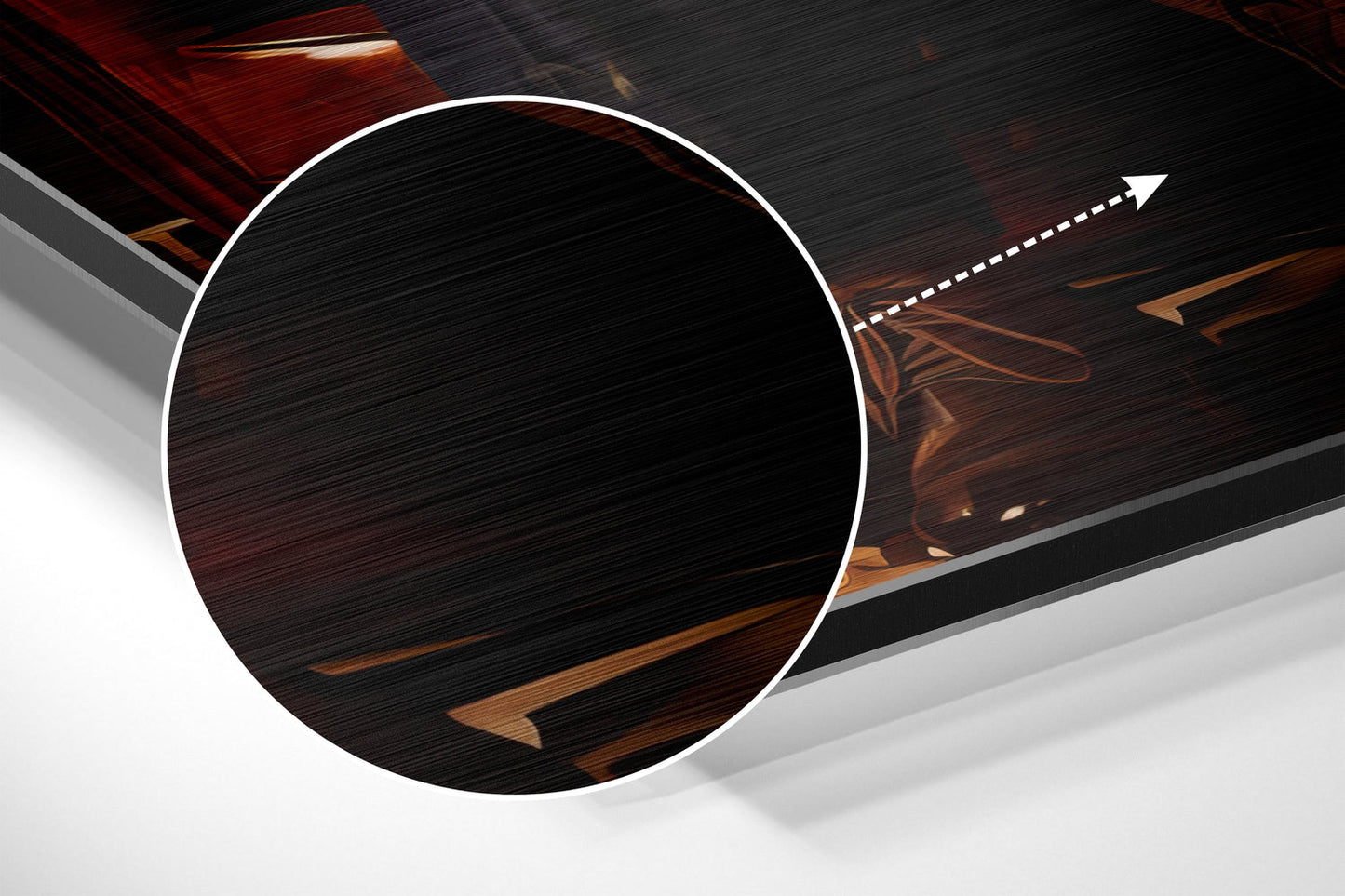 The Godfather Brushed Aluminum Dibond Wall Art