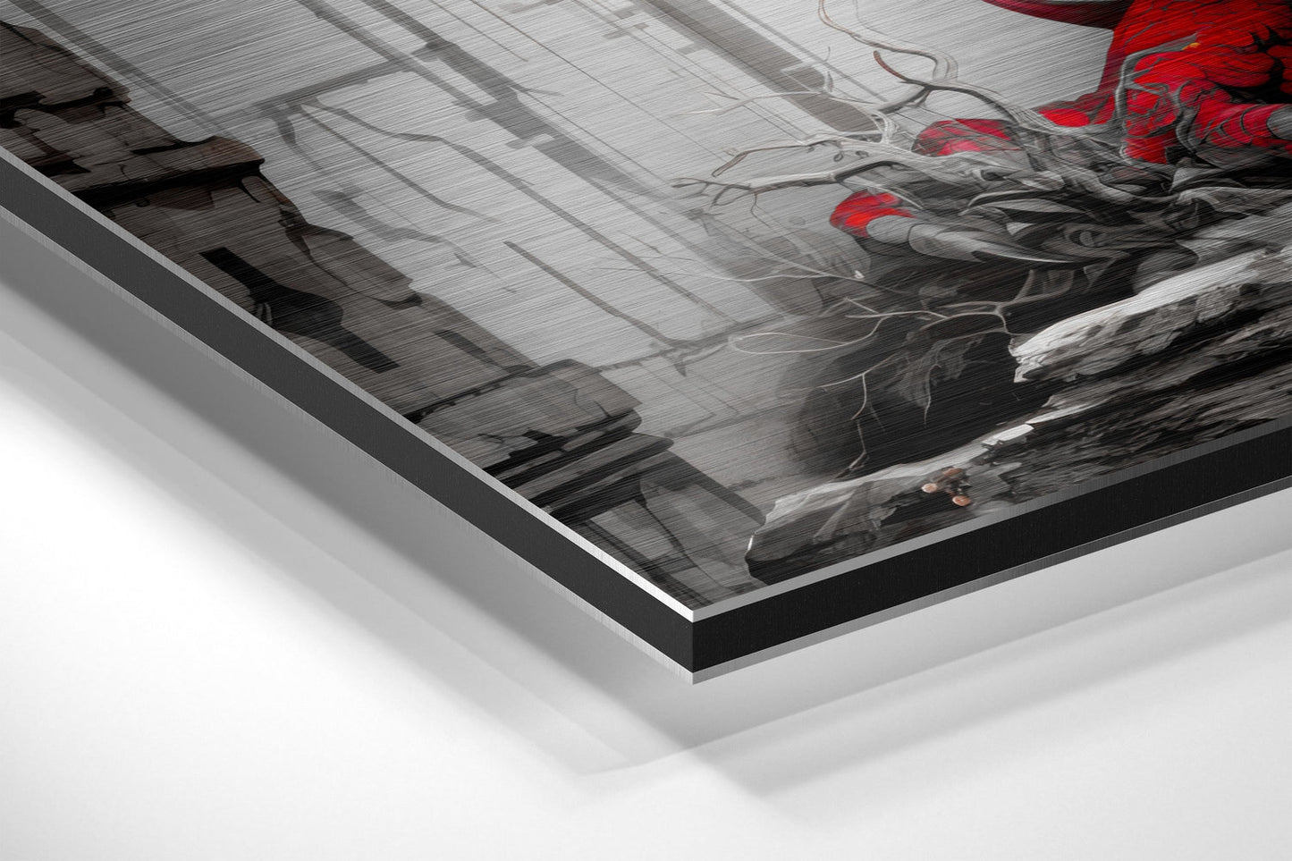 Dragon Brushed Aluminum Dibond Wall Art