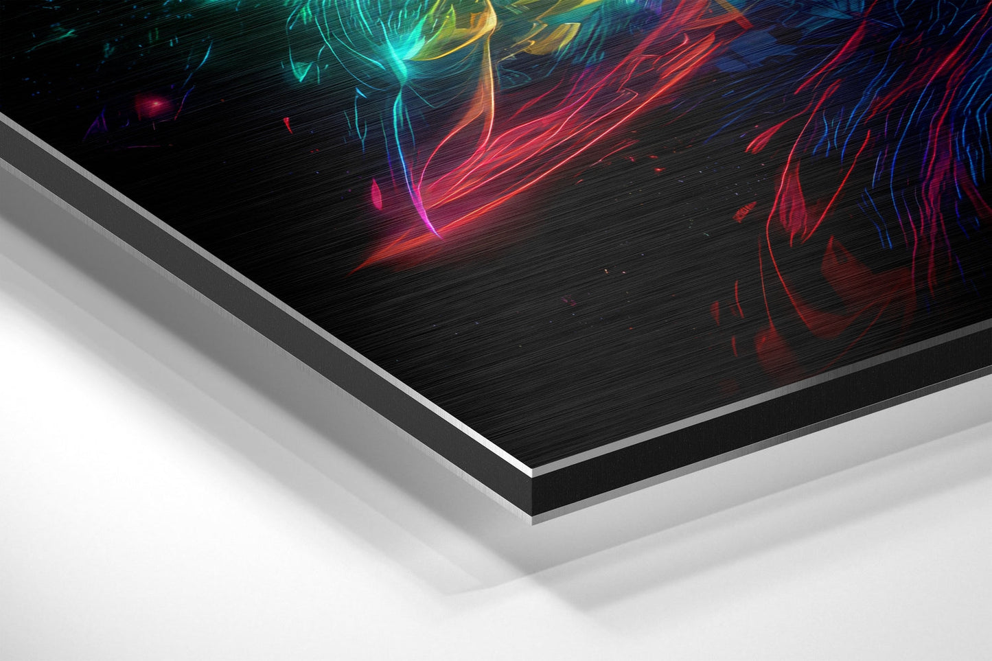 Colors of Space Brushed Aluminum Dibond Wall Art