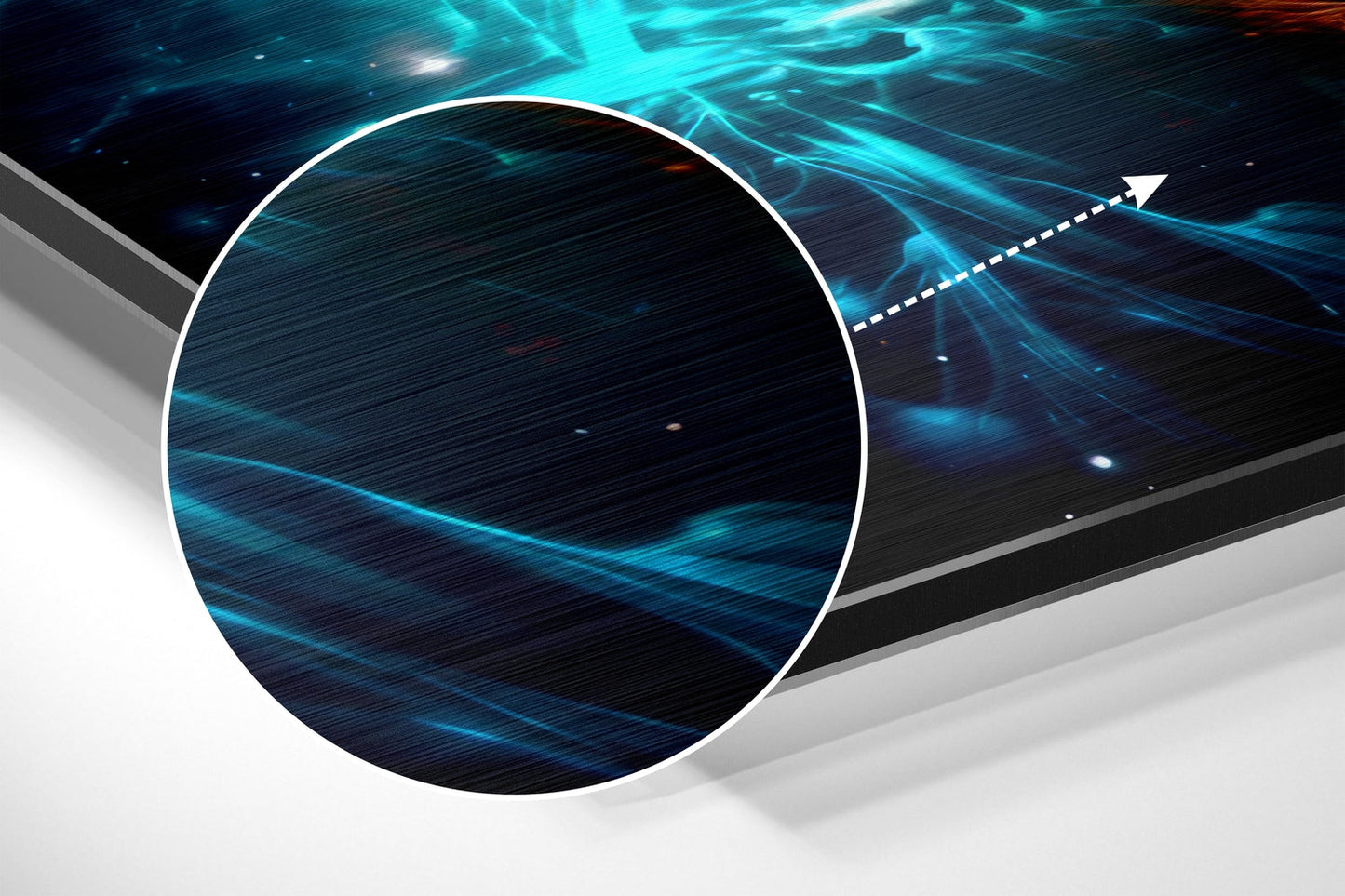 Colors of Space Brushed Aluminum Dibond Wall Art