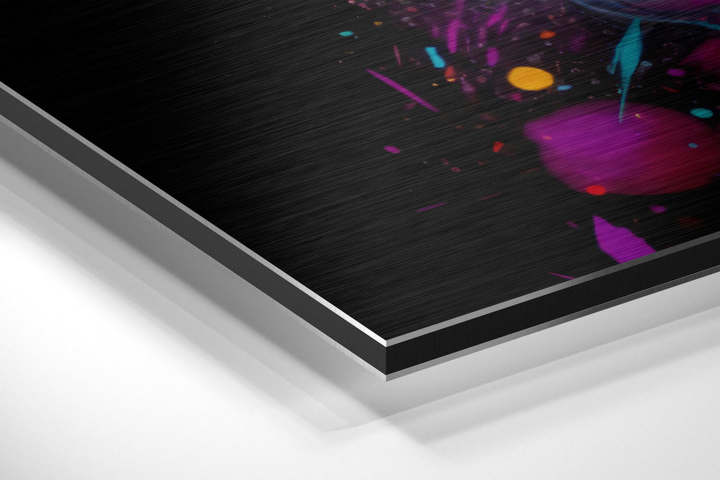 Einstein Brushed Aluminum Dibond Wall Art