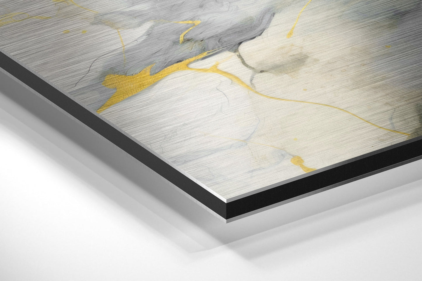 Marbleous  Brushed Aluminum Dibond Wall Art