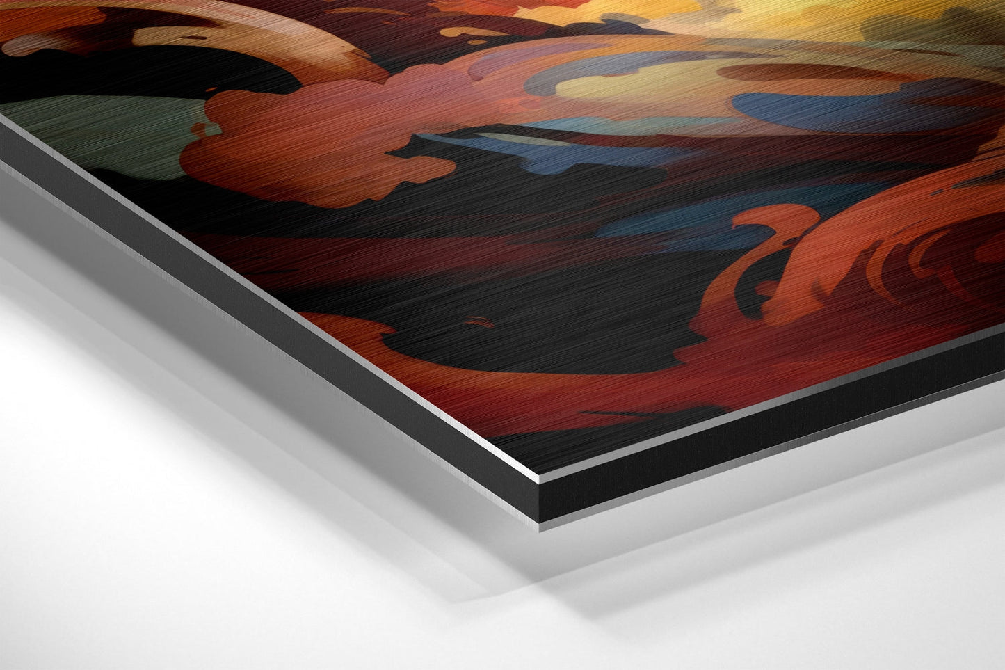 Dragon Brushed Aluminum Dibond Wall Art