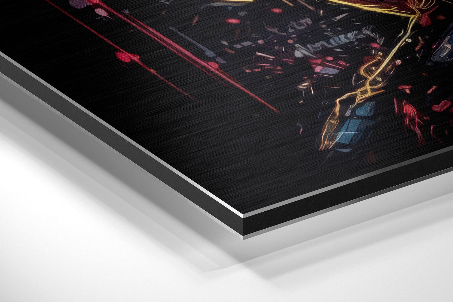 Terminator Brushed Aluminum Dibond Wall Art