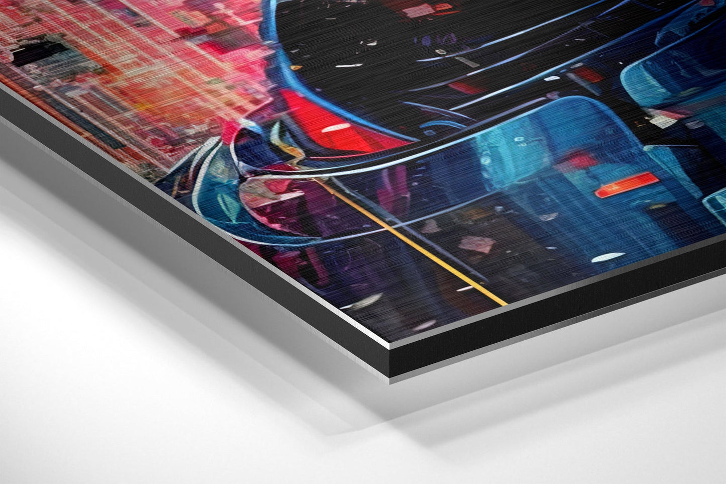 Robocop Brushed Aluminum Dibond Wall Art
