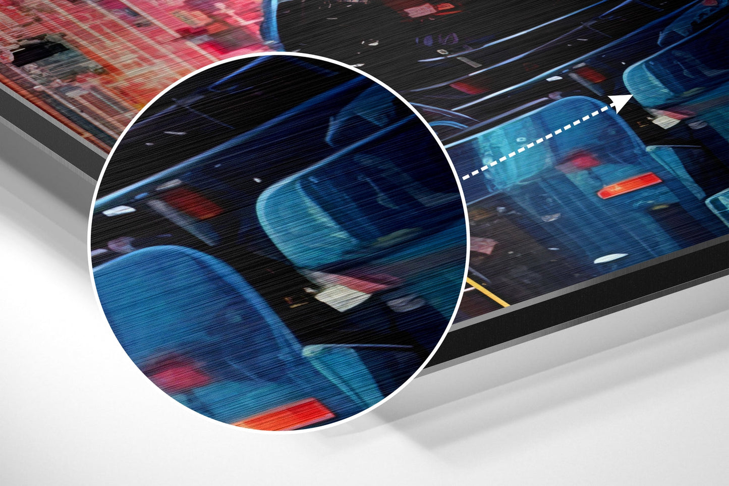 Robocop Brushed Aluminum Dibond Wall Art