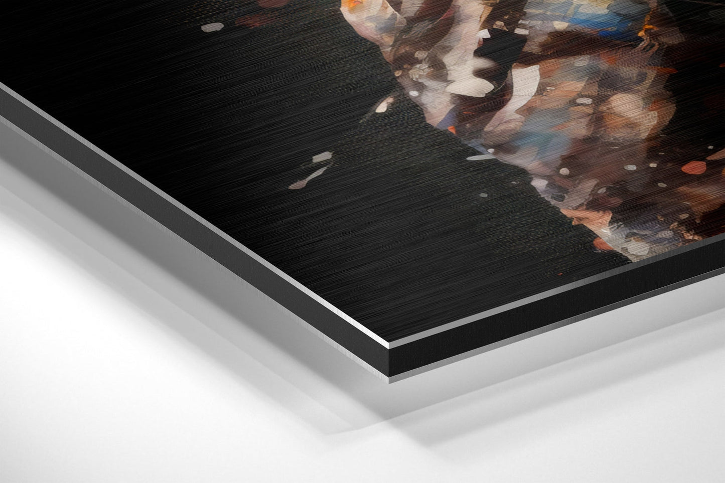 Rocky Brushed Aluminum Dibond Wall Art