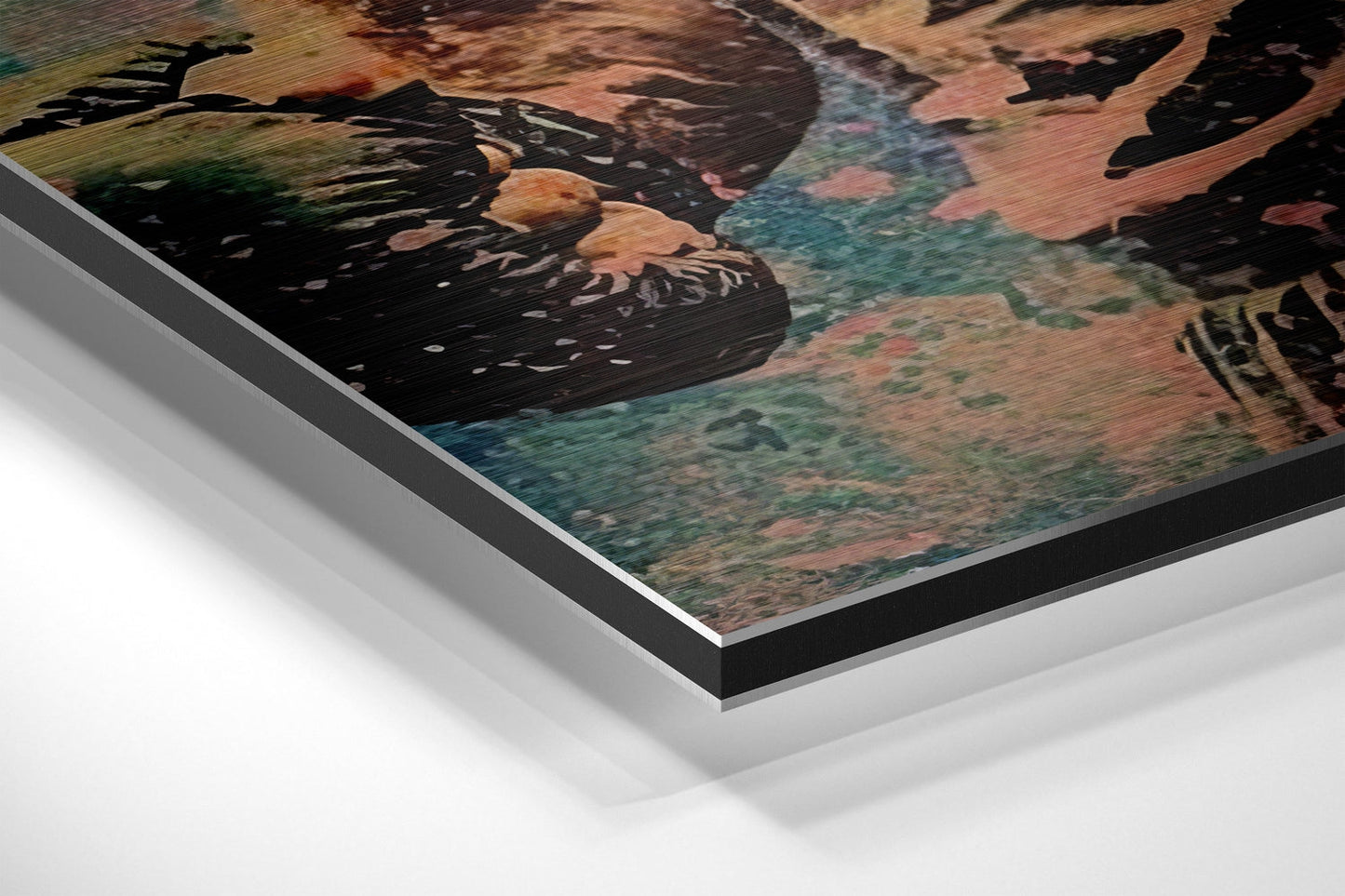 Rocky Brushed Aluminum Dibond Wall Art-1
