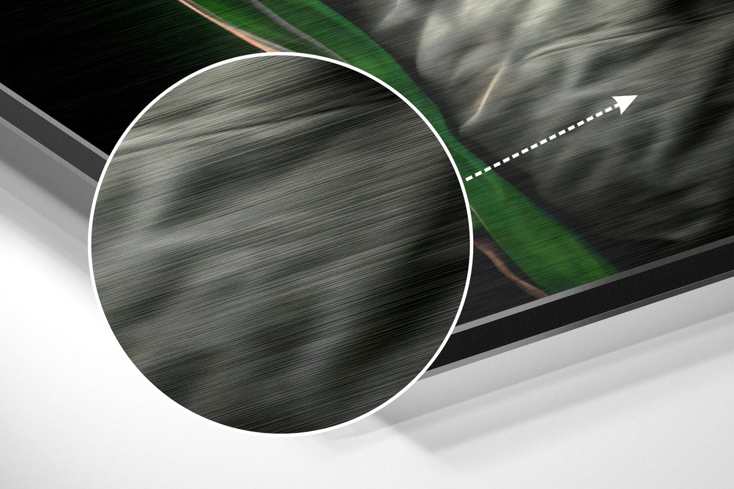 Anger of the Ape Brushed Aluminum Dibond Wall Art