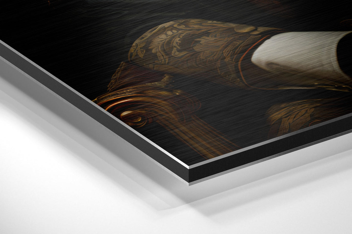 Mr. Tiger Brushed Aluminum Dibond Wall Art