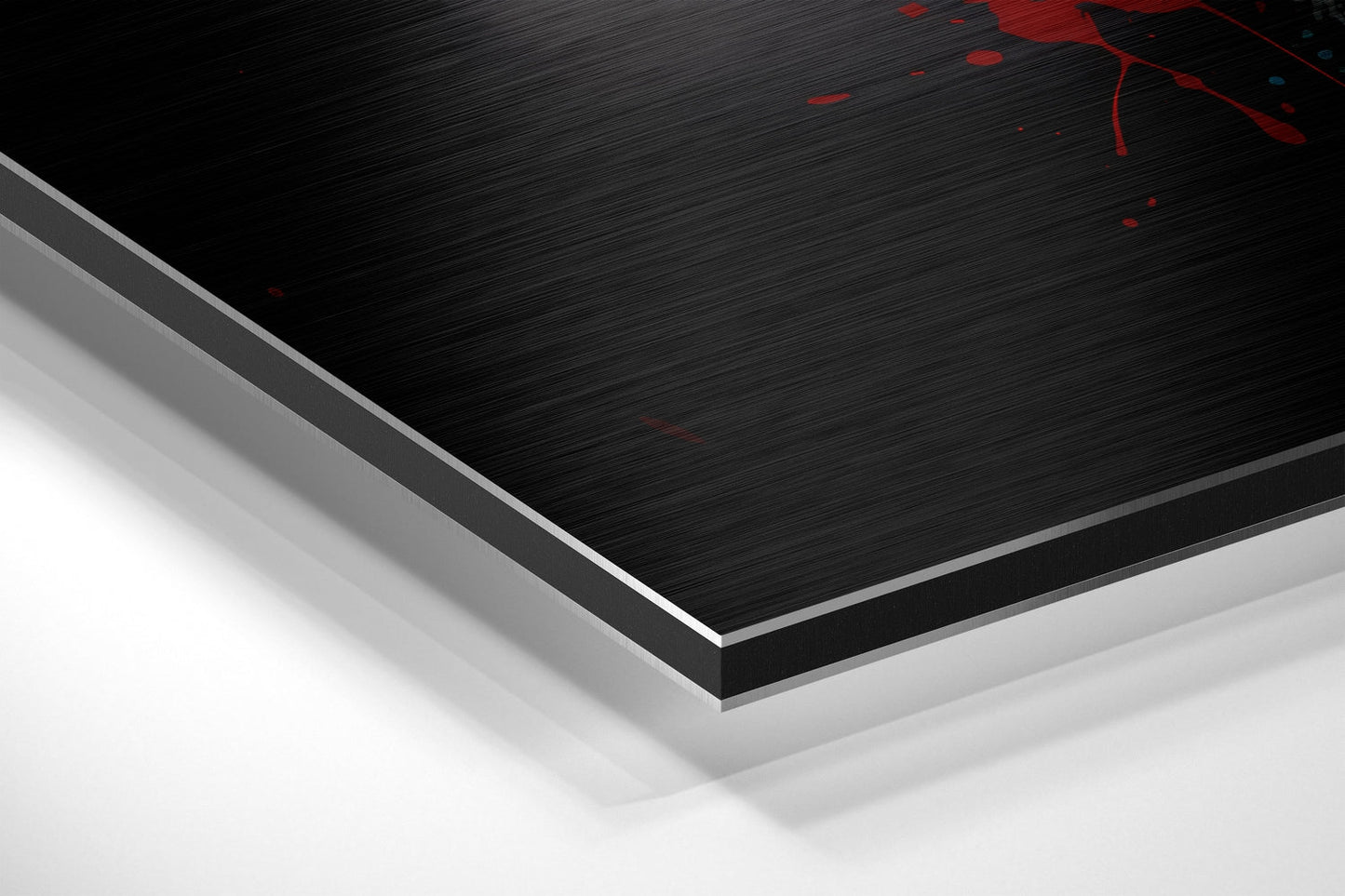 Bull Brushed Aluminum Dibond Wall Art