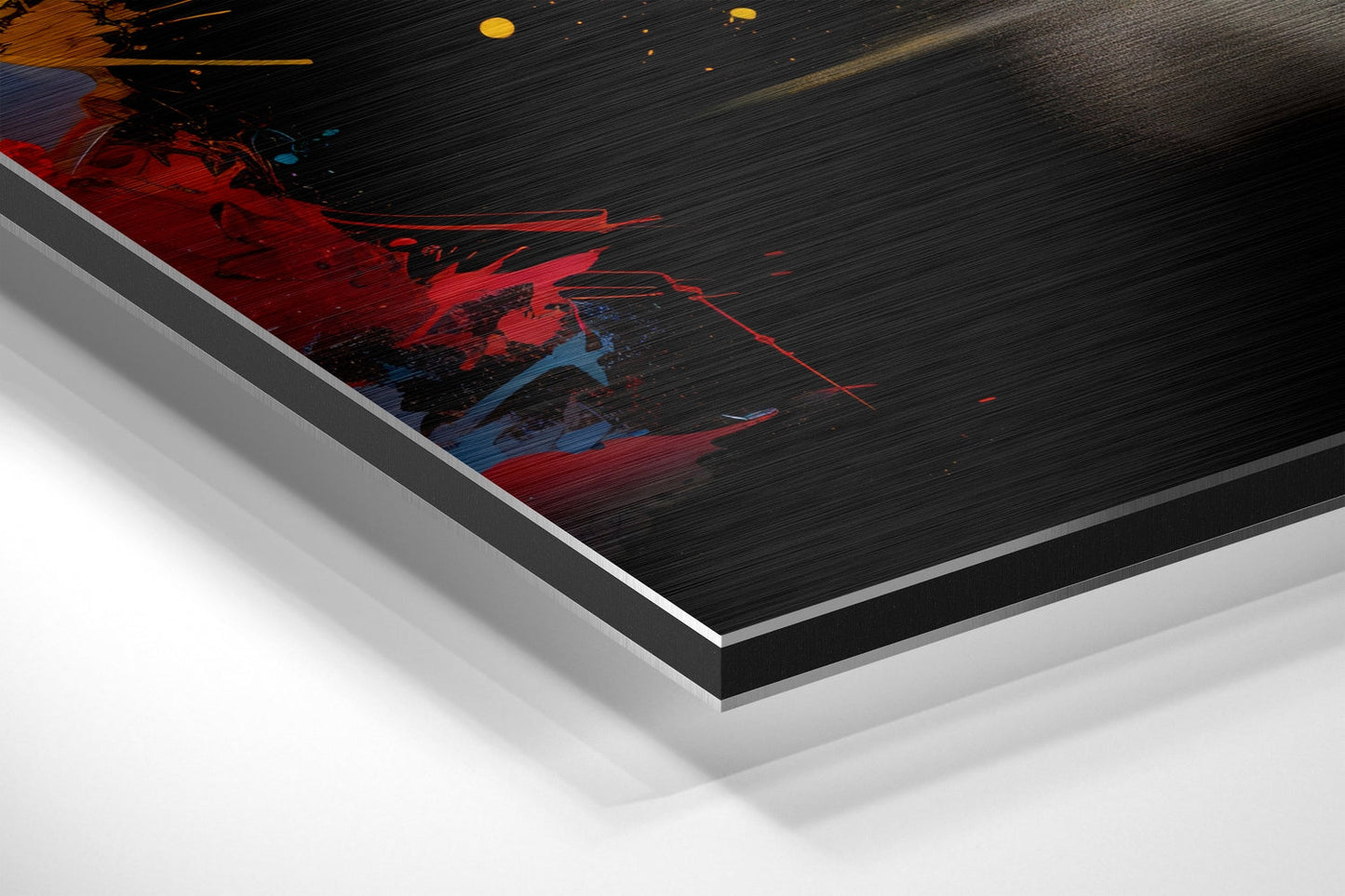 Bull Brushed Aluminum Dibond Wall Art