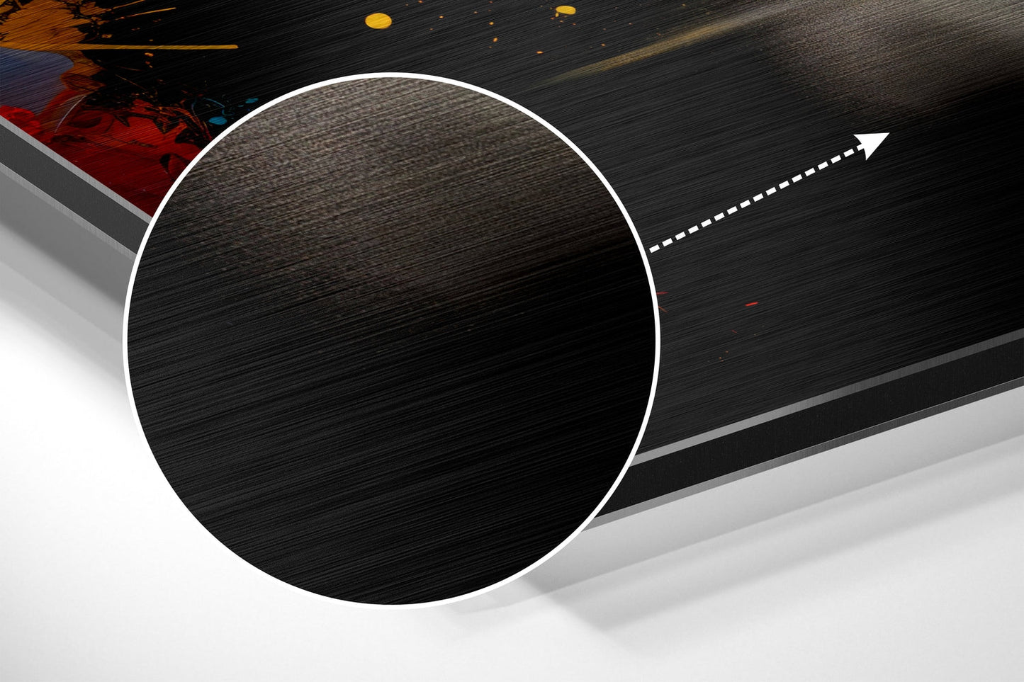 Bull Brushed Aluminum Dibond Wall Art