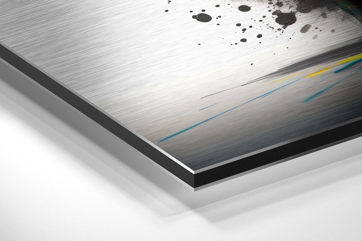 Bull Brushed Aluminum Dibond Wall Art