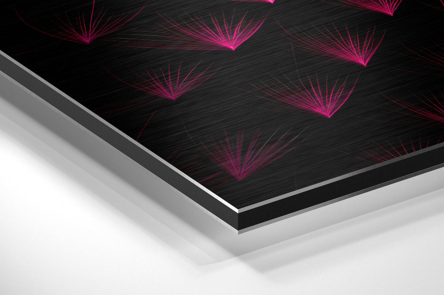 Lotus Brushed Aluminum Dibond Wall Art