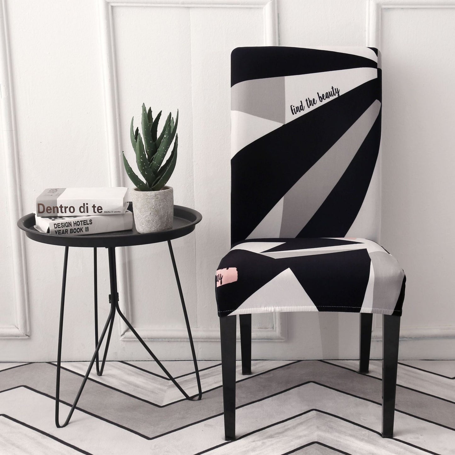 Stretch Chair Cover Dining Room Set One-piece Chair Cushion