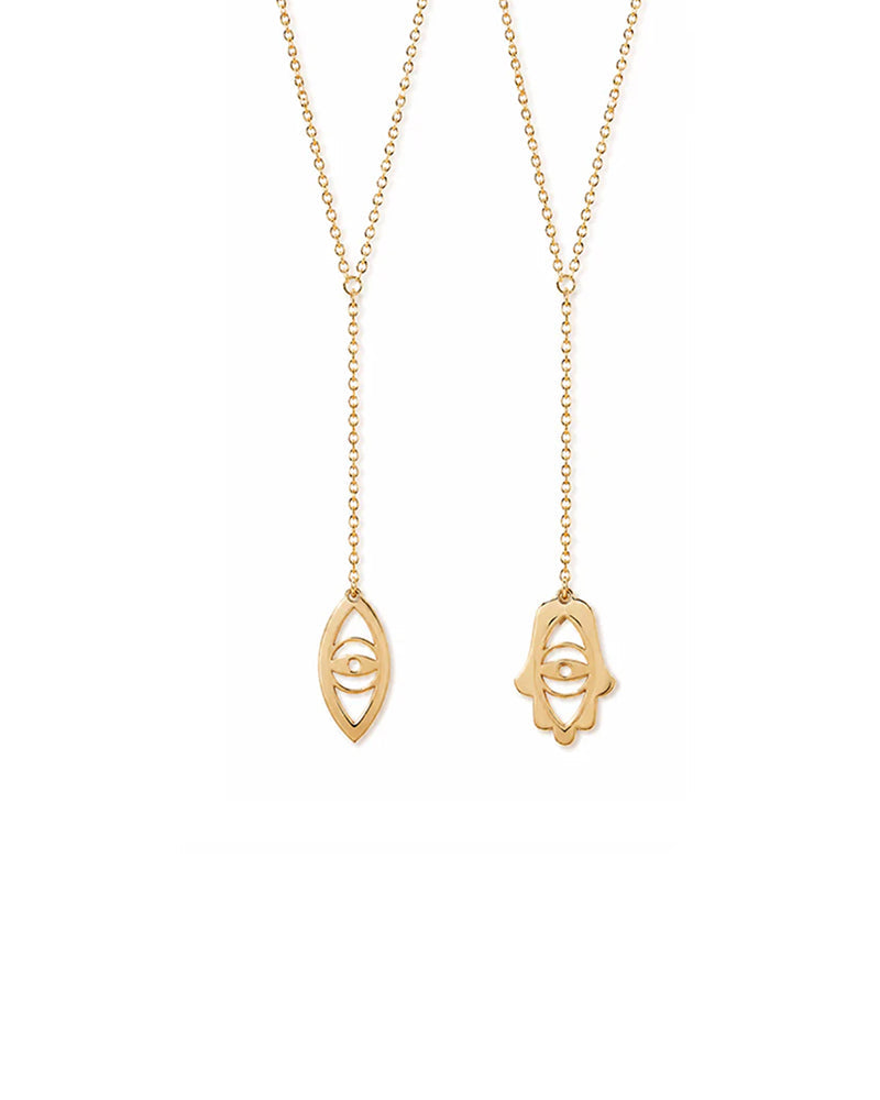Adi Evil Eye & Hamsa Lariat