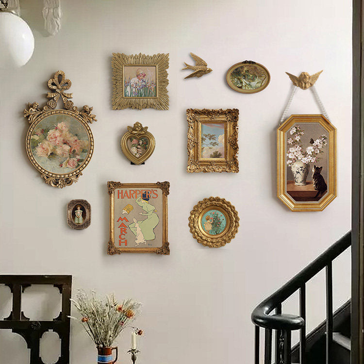 Set of 10 Retro Wall Painting-1