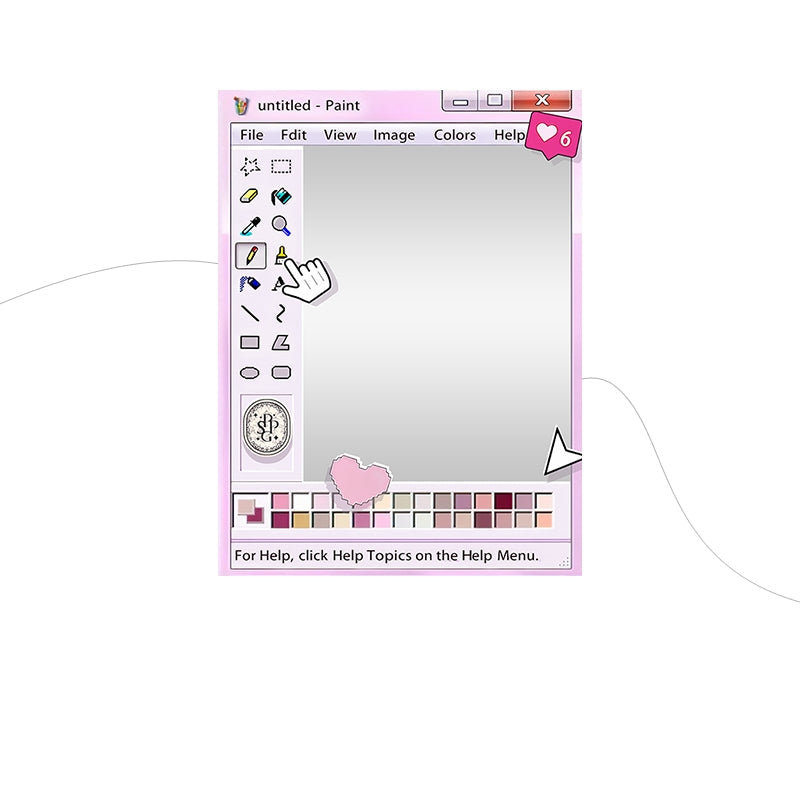 Retro Pixel Style Mirror-7