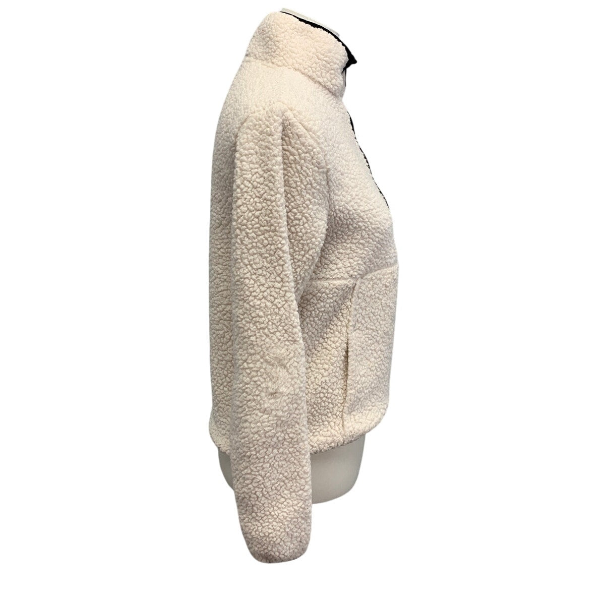 No Boundaries Juniors XS Polyester Sherpa Feel Long Sleeve Half Zip Pullover