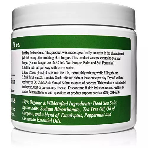11 - Dr. Cole’s Organic Anti-fungal Skin Soaking Salts-1
