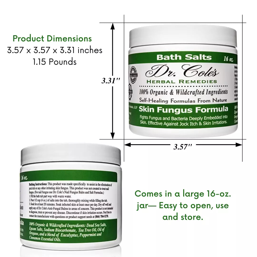 11 - Dr. Cole’s Organic Anti-fungal Skin Soaking Salts-2