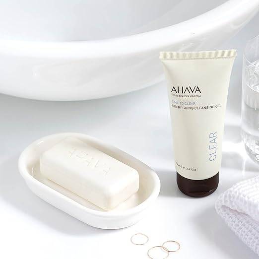 AHAVA Cleanse Refreshing Cleansing Gel - Soapless Cleanser & Refresher 3.4 Fl.Oz