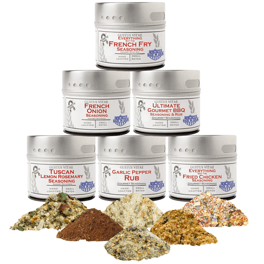 Air Fryer Kitchen Hero Seasoning Set - Artisanal Spice Blends Six Pack-0
