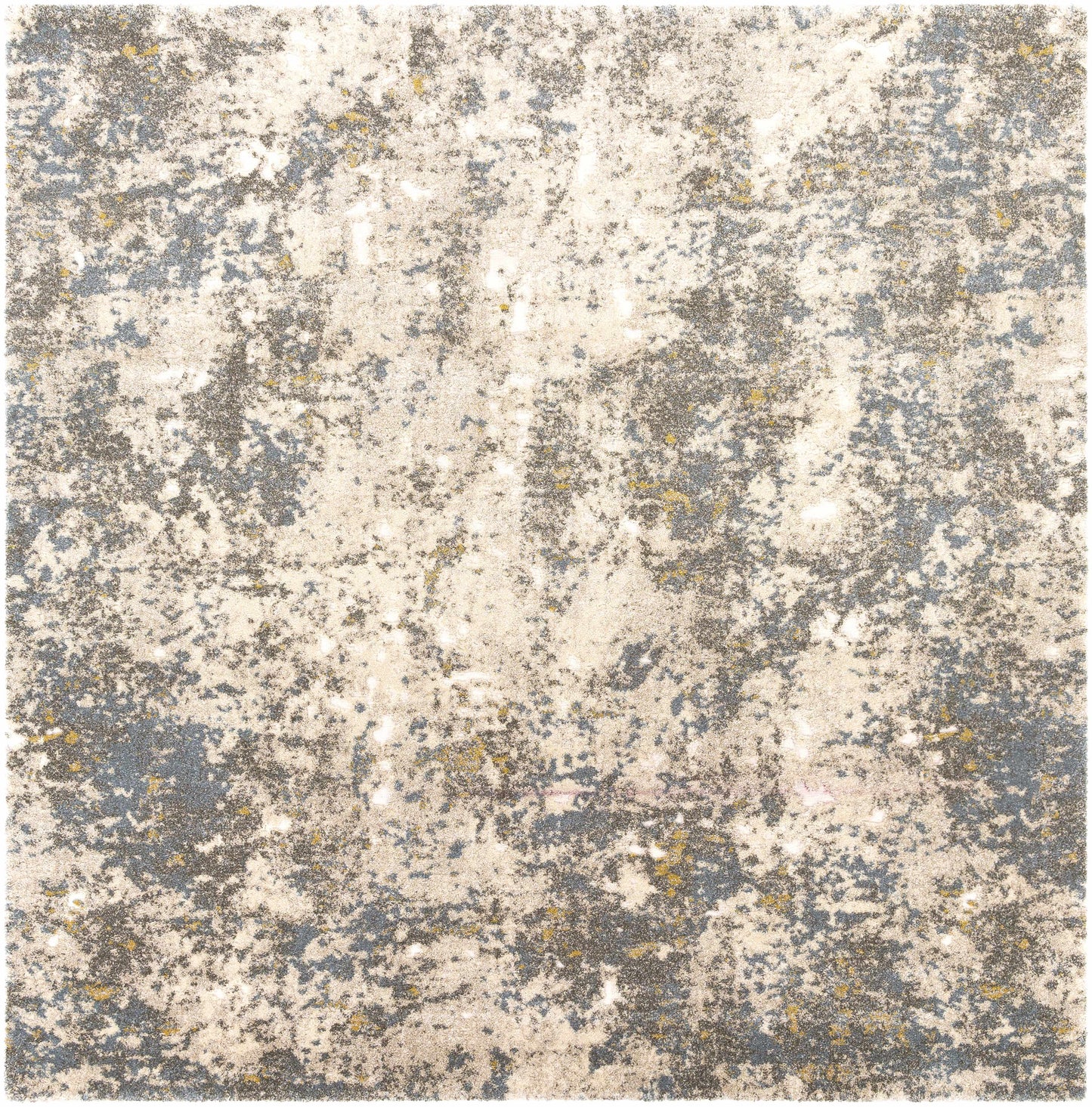 Alabaster Abstract Thick Luxe Rug-2