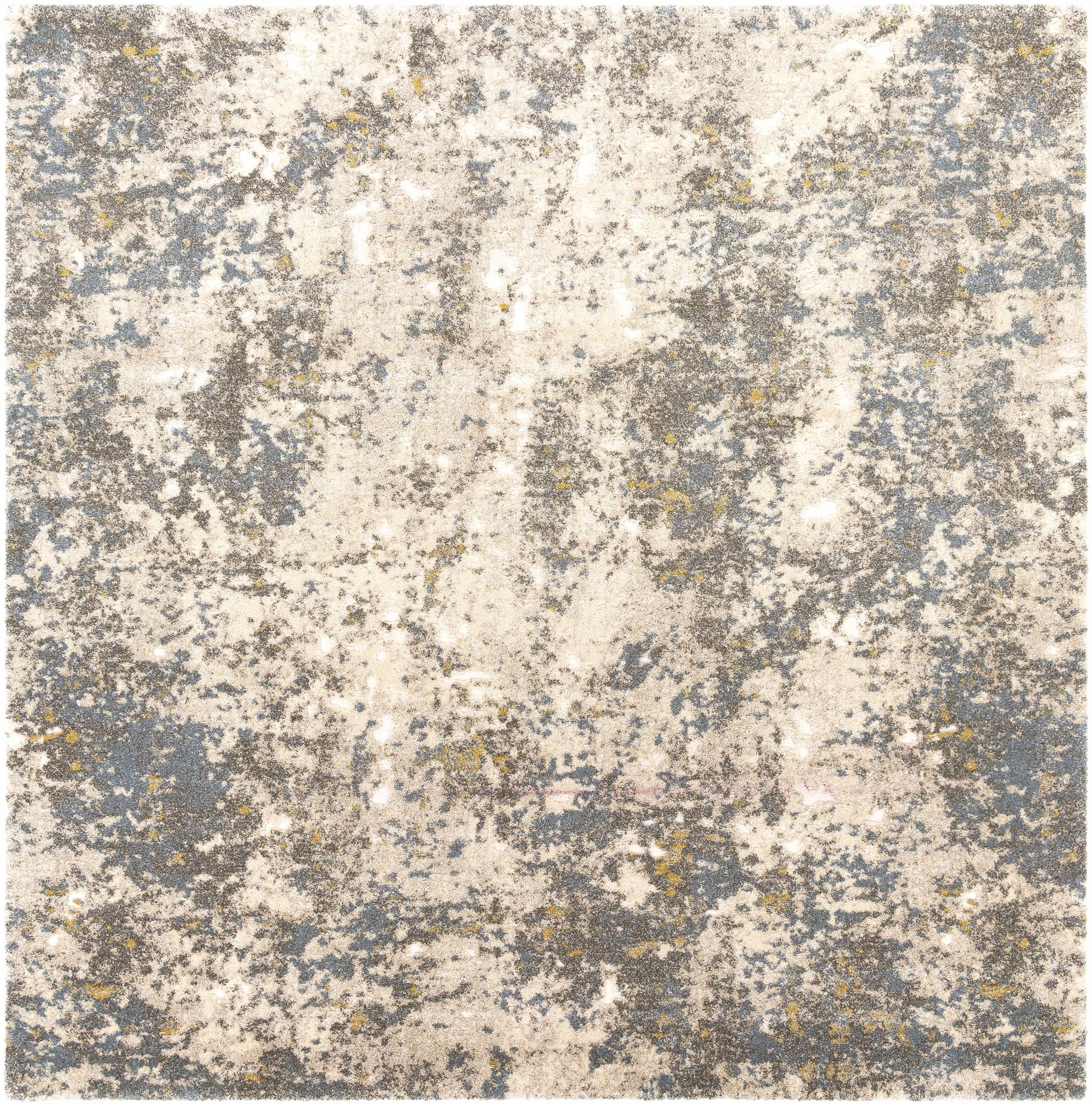 Alabaster Abstract Thick Luxe Rug-2
