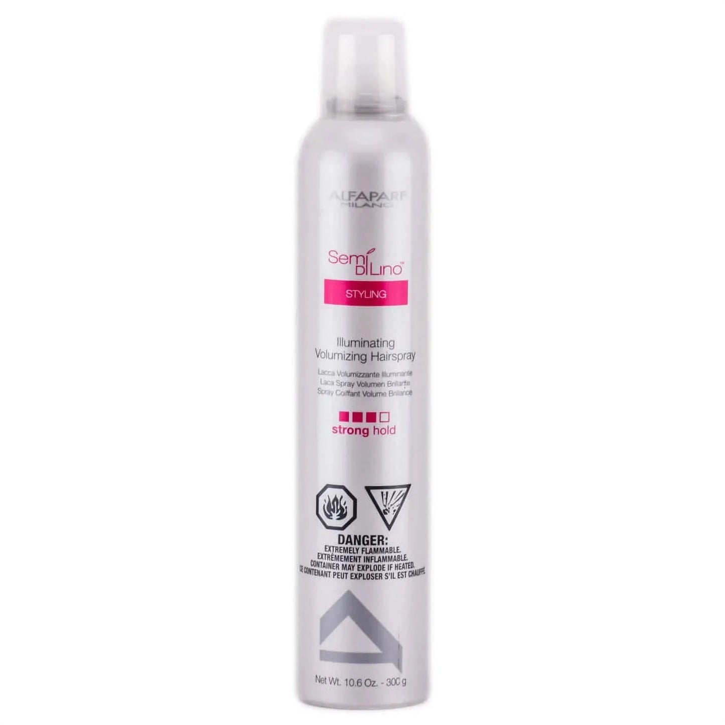 Alfaparf Semi Di Lino Extra Strong Hold Illuminating Hairspray, 10.6 Ounce