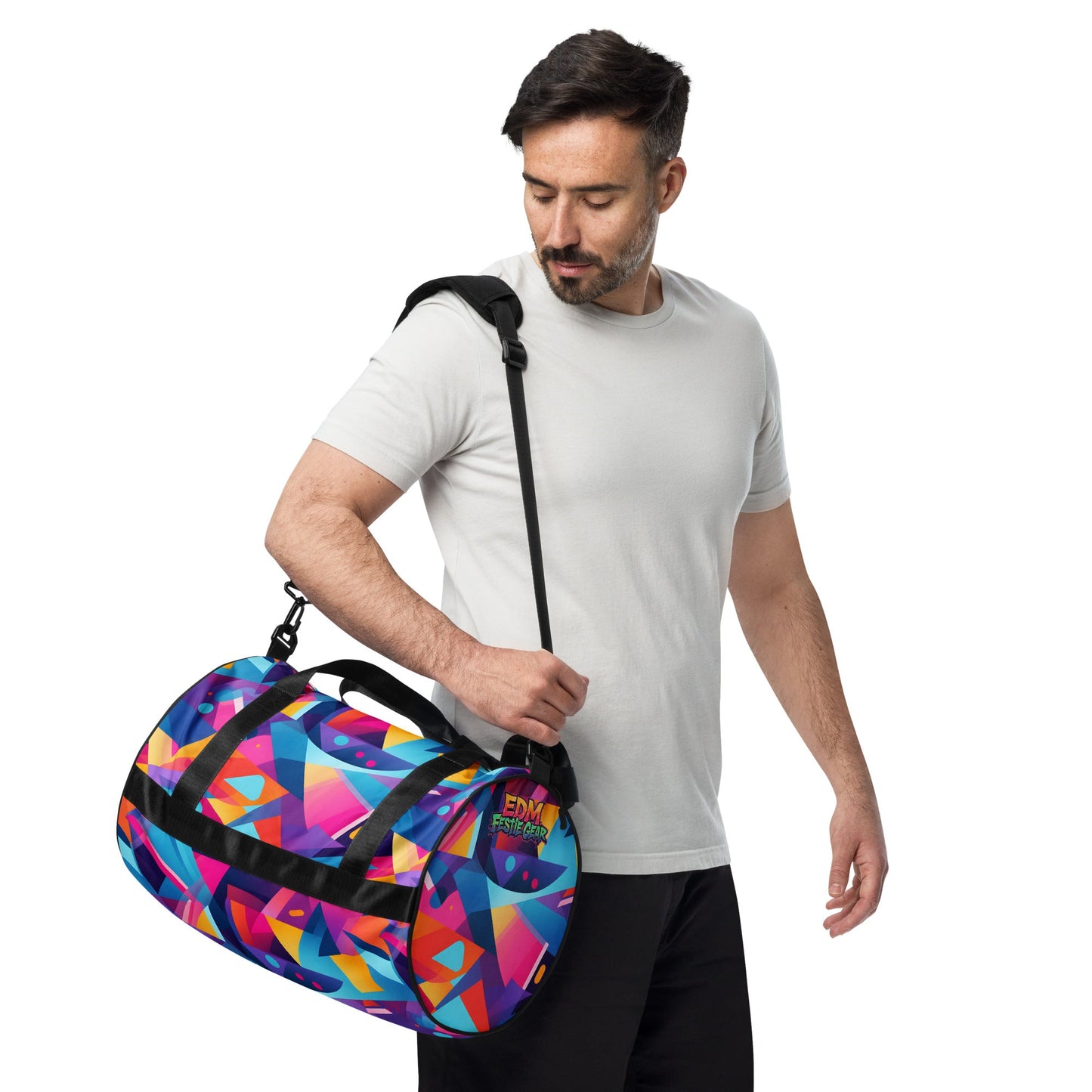 Diffraction Travel bag For EDM Rave Festival Outfit Clothing
