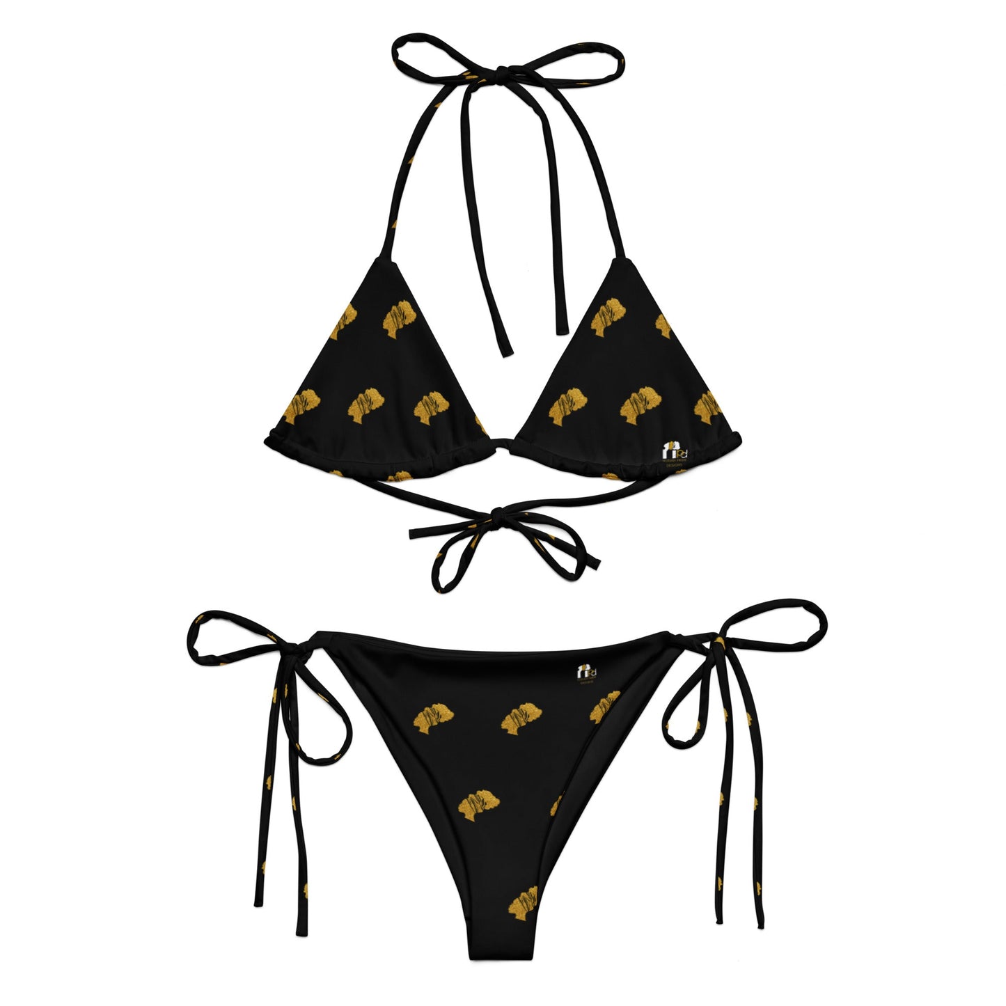 Nubian Pride String Bikini Set